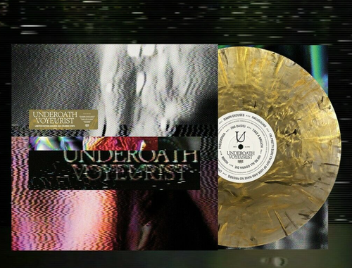 Underoath Voyeurist Golden Age Limited Vinyl LP They re Only Chasing 