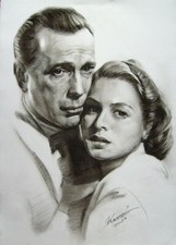 Portraitzeichnung nach Fotovorlage – 2 Personen, Din A4