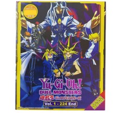 DVD YU GI OH DUEL MONSTERS TV 1 - 224 END MOVIE English SUB Track Shipping