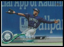 2018 Topps Guillermo Heredia Rainbow Foil Seattle Mariners
