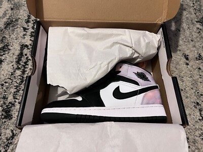 Nike Air Jordan 1 Mid Zen Master GS UK 3,5 US 4Y Brandneu