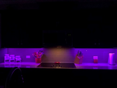 Bluetooth Controlled LED Cabinet Lights with 16 Million Colors & Motions Options - Picture 10 of 12