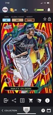 Topps Bunt DIGITAL Cosmic Chrome 23 Matt Olson #170 Orange Base Iconic