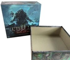 CTHULHU DEATH MAY DIE: Fear Of The Unknown REPLACEMENT BOX C-Mon NEW!!