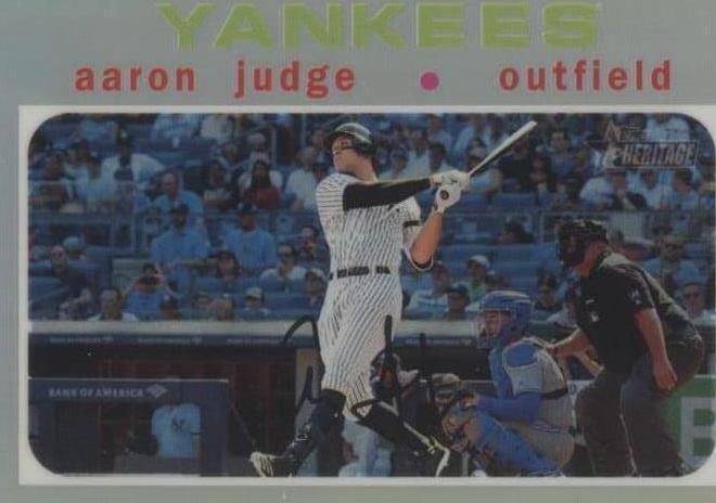 2020 Topps Heritage - Aaron Judge #THC-395 - 1 of 1