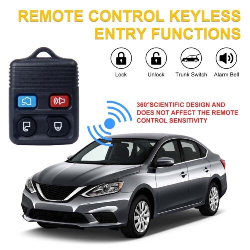 2 Set For Ford Replacement Alarm Remote Keyless Entry Control Key FOB Clicker - Picture 2 of 12