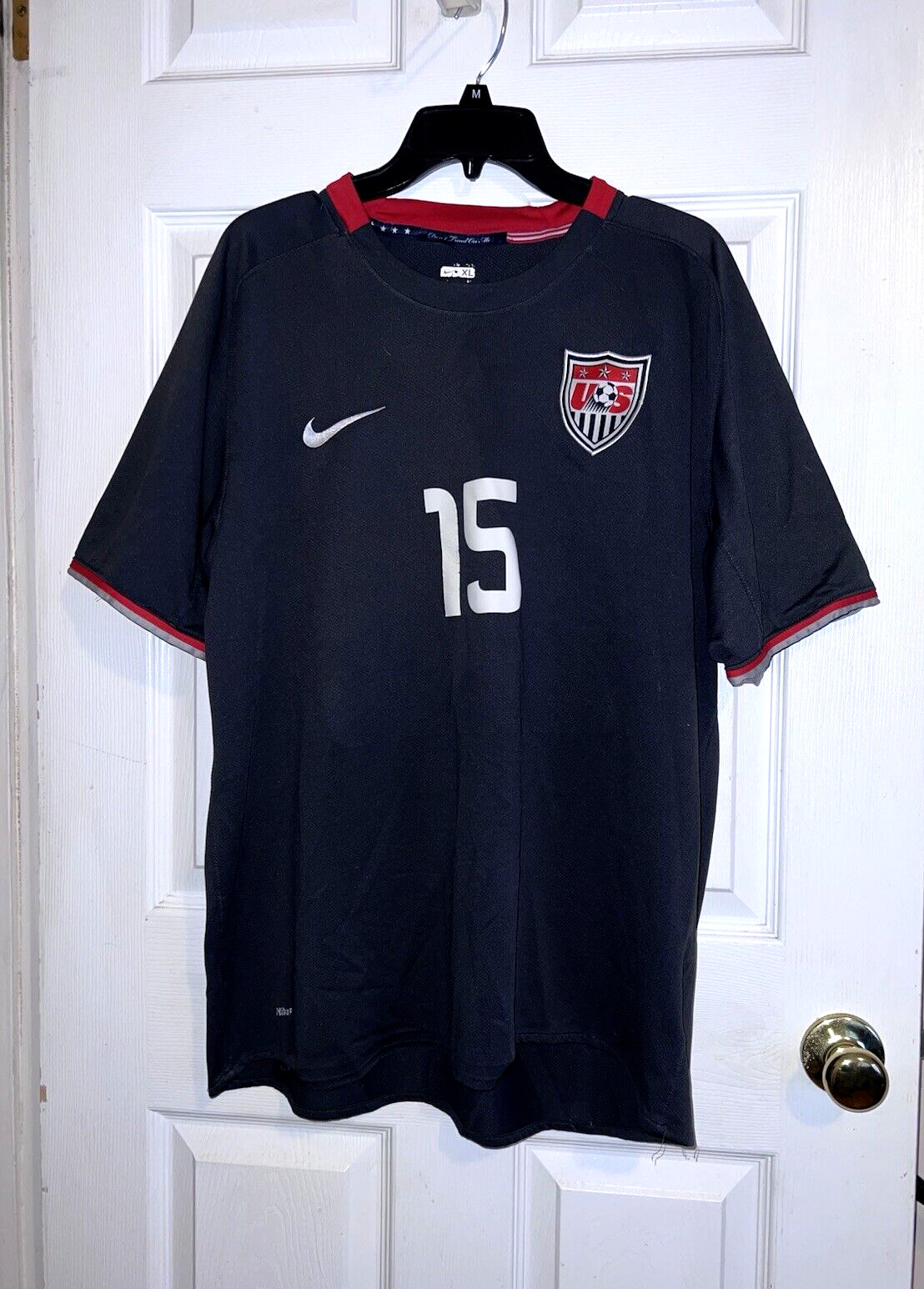 USA US Soccer USMNT Nike 2008 Soccer Jersey Away Kit Size XL