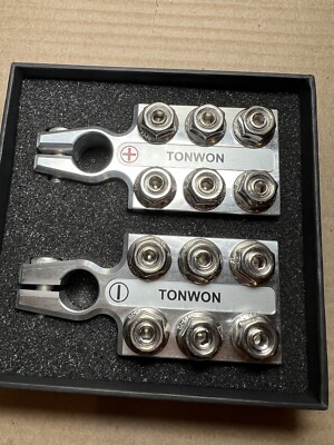 TONWON Battery Terminal Connector, Tapered Top Post SDES-12, Open Box