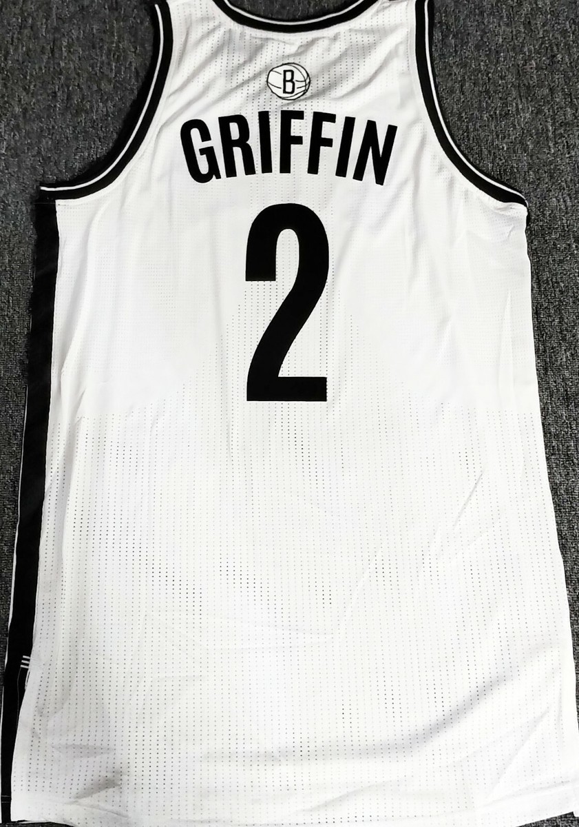 Brooklyn Nets Nets Griffin Jersey WH-MEN-NWT-3XL BLAKE GRIFFIN
