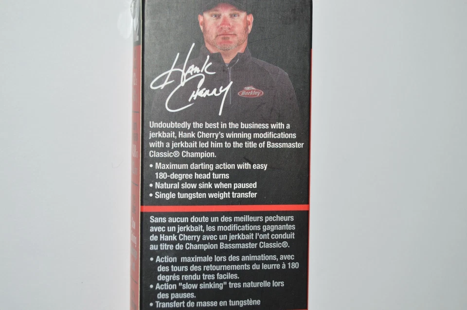 Berkley stunna 慢速下沉混蛋饵 4 3/8" 1/2 盎司北极光 — 第 3/4 张图片