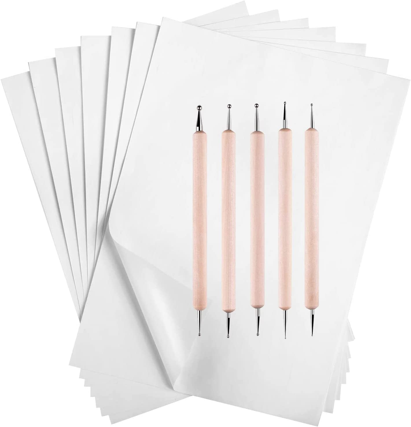 50 Sheets Carbon Paper Graphite Paper White Carbon Transfer (8.5 X 11.5  Inch) Tr 313029983934 | eBay