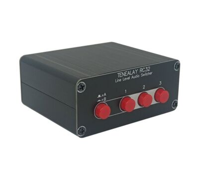 3 IN 2 OUT RCA Stereo Audio Switch input Signal Source Switcher Selector RC31