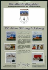 BRD K&Uuml;NSTLER-ETB 2002/12 2246 STIFTUNG ECKSBERG ARCHITEKTUR