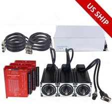 STEPPERONLINE 3Axis 3Nm Nema 23 Closed Loop Stepper Motor &Driver w/Power Supply