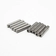 M3 x 14mm, Socket Set Screws Cup Point, A2 304 18-8, Stainless Steel