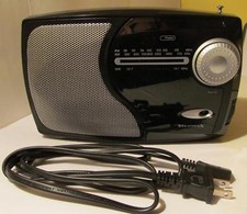 FM Portable Radio, WeatherX Model WR282B