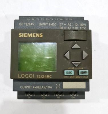 SIEMENS 6ED1 052-1MD00-0BA5 LOGIC MODULE LOGO 12/24RC By Dhl Express ...