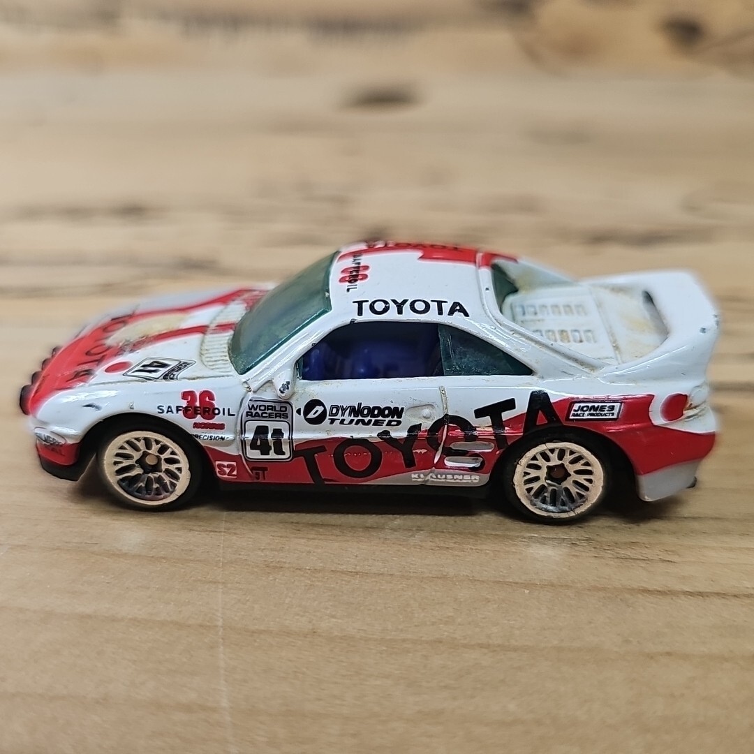 Hot Wheels 1990 TOYOTA RALLY CAR Thailand Diecast Toy Car