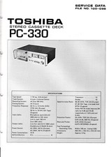 Manuale Di Servizio Per Toshiba PC-330