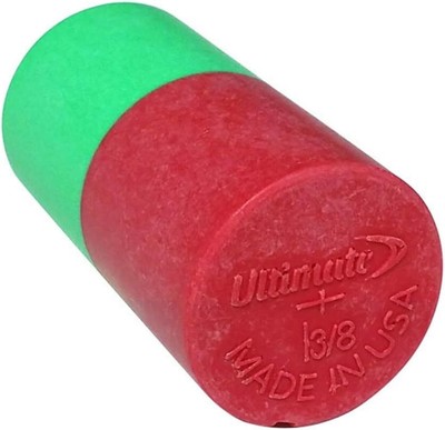 Ultimate Bowling Urethane Dual-Color Thumb Solid- Red/Green 1 1/4 