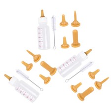 6-Piece Pet Feeding Pacifier Bottle Pet Feeder Silicone Bottle