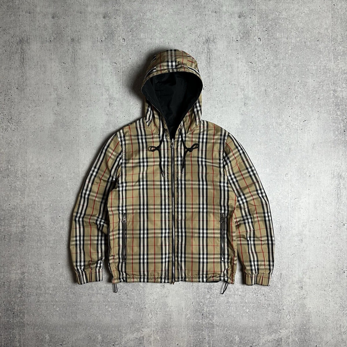 ジャケット・アウター BURBERRY London Burberry London England Windbreaker Jacket Reversible Plaid
