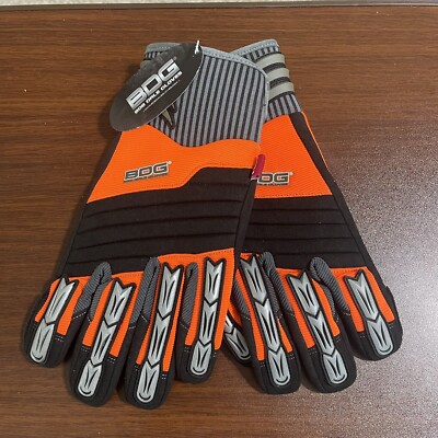 Bob Dale Synthetic Leather Mechanics Gloves Size 2XL Mfr # 20-1-10690-X2L Orange