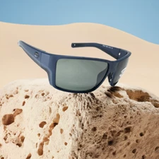 Costa Del Mar Reefton Pro Midnight Blue frame Gray 580 polarized glass lens