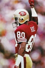 Jerry Rice 49ers NFL Football Poster Print 20x30