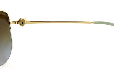 Tiffany & Co. TF3021 6002/64 60mm Gold Mirror Aviator Sunglasses