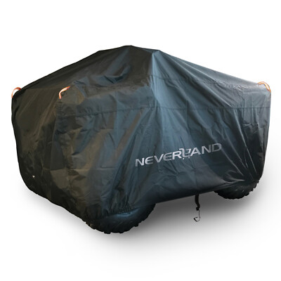 Quad Bike 4 Wheeler ATV Cover Waterproof Rain UV Protector For Honda Rubicon 500