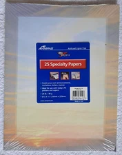 Ampad Designer Printer Paper Invitations Announcements 25 Sheets #19215 Sunset