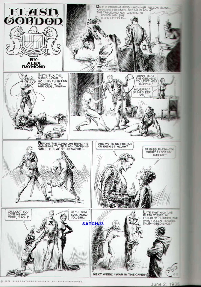 CARTERA KING AÑOS 70 ARTE RAYMOND FLASH GORDON PRINCE VALIANT COMICS ORIGINAL Foto 3 de 4