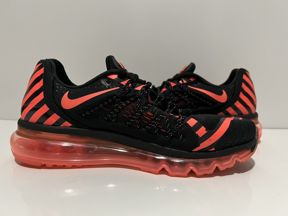 Nike Air Max 2015 Womens NR Black/Lava 746683-011 Sz 8.5 | eBay