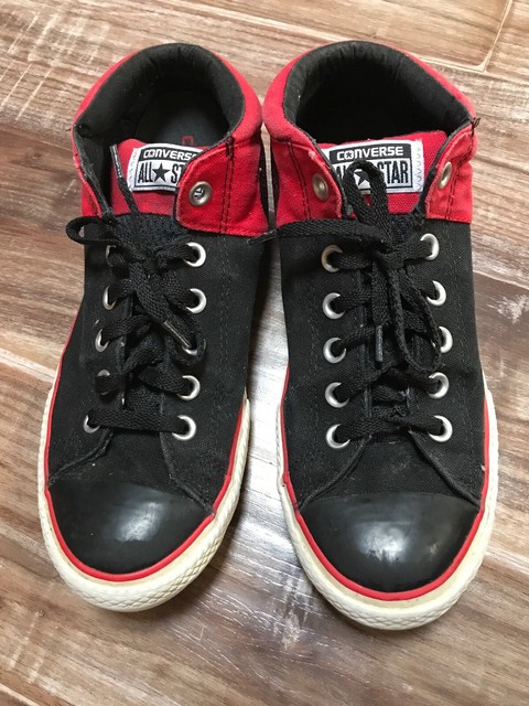 chuck taylor street mid black