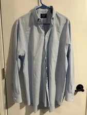 Nordstrom Men’s Shop Tech-Smart Traditional Fit Dress Shirt Size 16 1/2 34-35