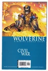 WOLVERINE #42  2006  CIVIL WAR  NM-M