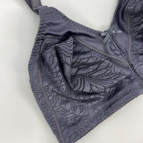 Bali BH Gr. 34DD doppelter Halt Blumen Spitze bügellos Spa Verschluss volle Abdeckung - Bild 3 von 8