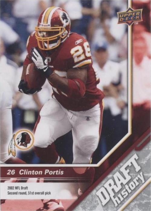2009 Upper Deck Draft Edition Clinton Portis #151 - 1 of 2