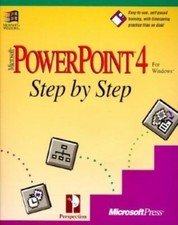 Microsoft Powerpoint 4 for Windows: Step by Step by Steven M. Johnson