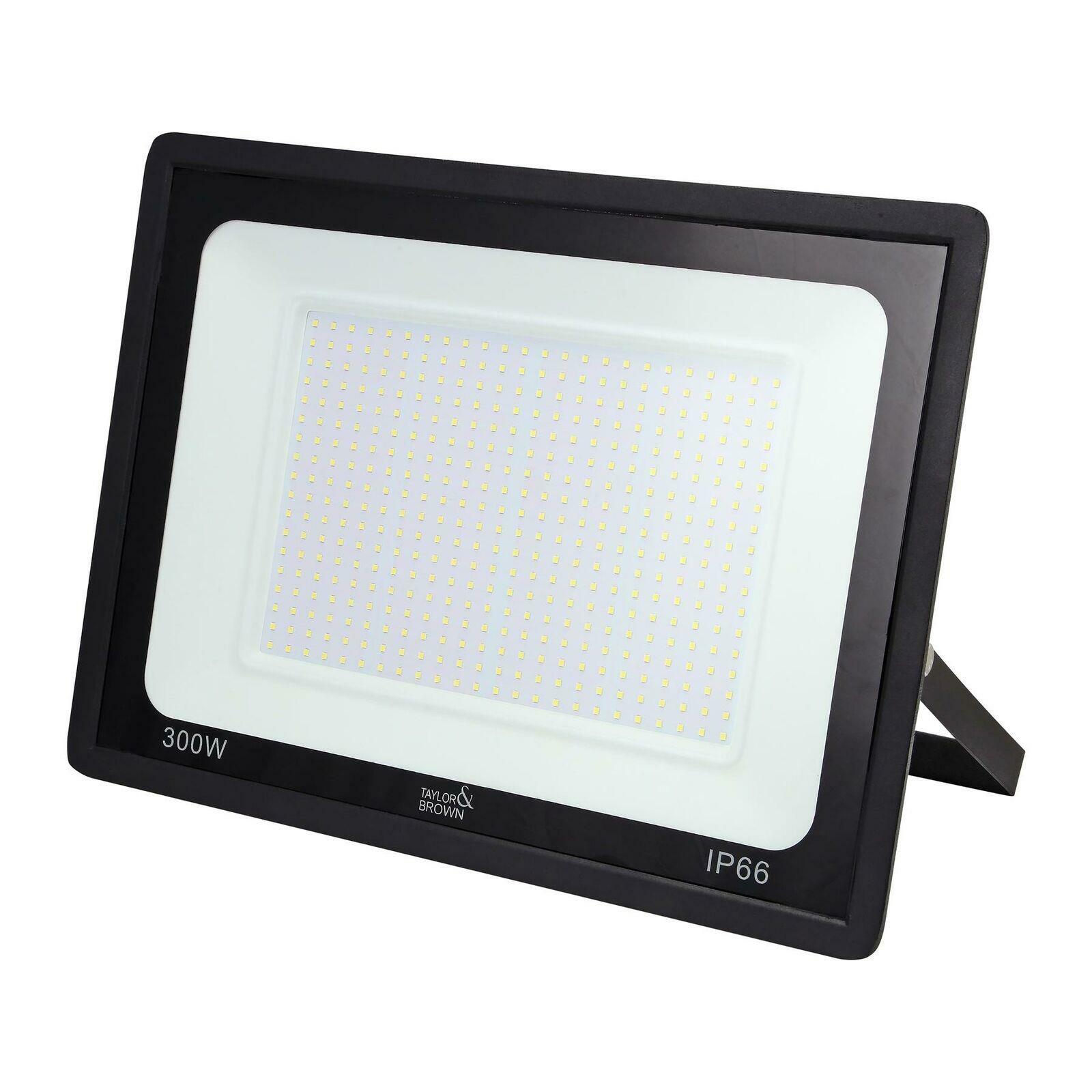 300W LED FLOODLIGHT SECURITY LIGHT OUTDOOR GARDEN LAMP FLOOD LIGHTS 6500K IP66