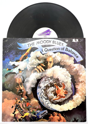 MOODY BLUES - A QUESTION OF BALANCE VINYL LP GATEFOLD RECORD THRESHOLD (6)