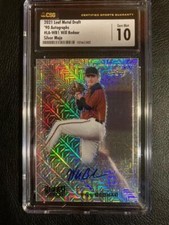 2021 Leaf Metal Draft '90 Silver Mojo WILL BEDNAR SP RC AUTO! CSG 10 GEM MINT!