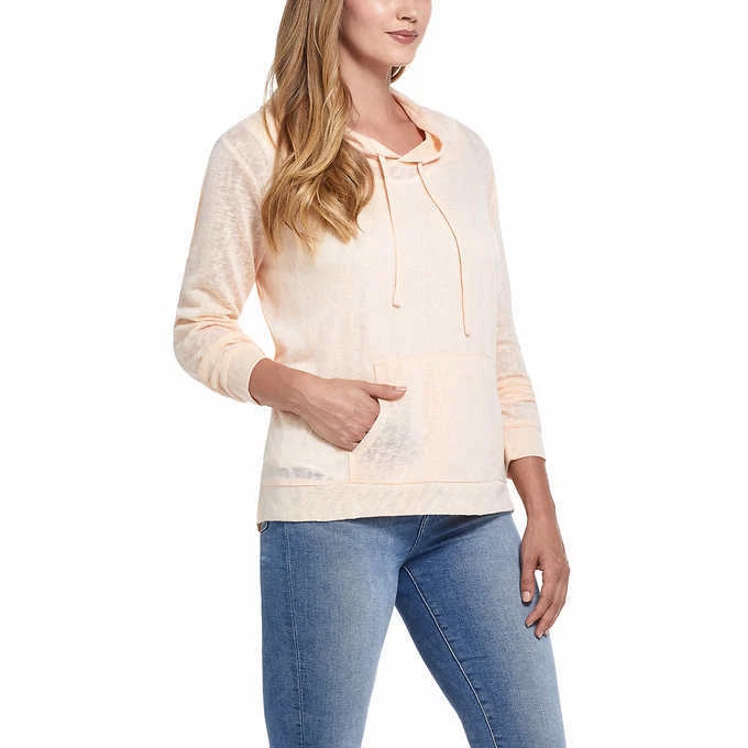 Weatherproof Hooded Shirt Pullover Sweatshirt  | H34 - Image 3 of 4