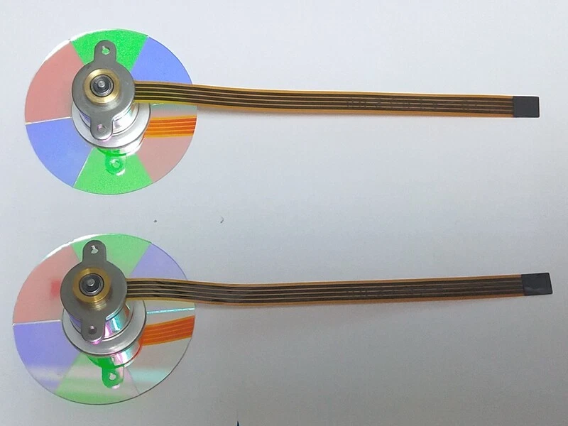 for Mitsubishi HC1500/HC3000/HC4000 projector color wheel 6 color symmetrical - Image 2 of 4