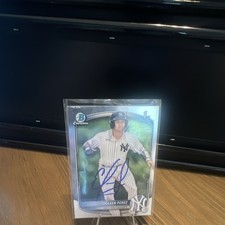 Edgleen Perez Bowman Chrome 2025 Auto
