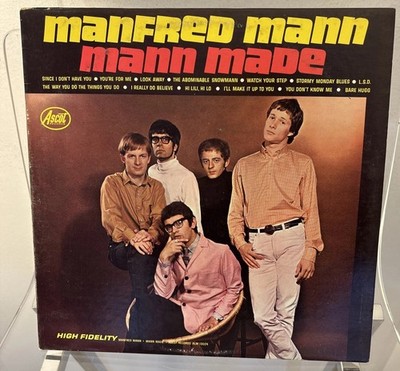 Manfred Mann LP Mann Made ORIG. 1965 ALM 13024 VINYL MONO