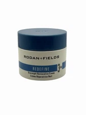 Rodan + Fields REDEFINE Step 3 PM Overnight Restorative Cream 1.0 oz 30 mL NEW