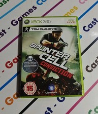 XBOX 360 SPLINTER CELL CINVICTION PAL UK GIOCO ITALIANO COMPLETO COME NUOVO 