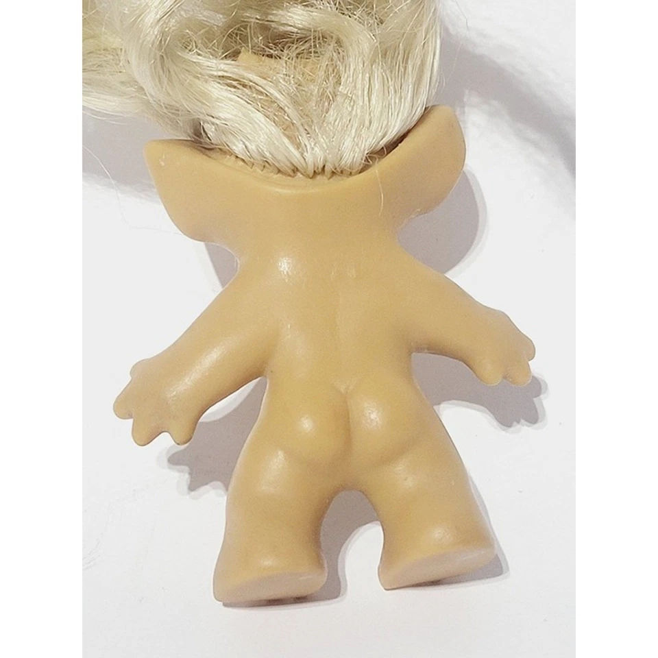 De colección Pelo Largo Rubio Sin Marca Troll Ojos Pintados Foto 4 de 4